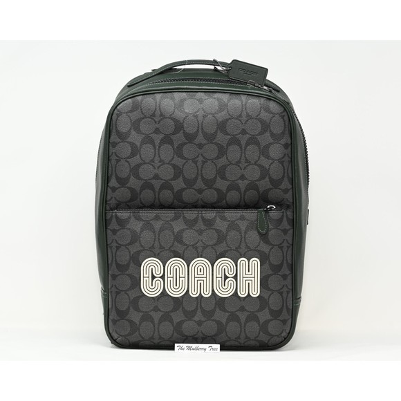 COACH WESTWAY Backpack Colorblock Signature Canvas w Patch CE489 NWT $498 - Picture 1 of 12